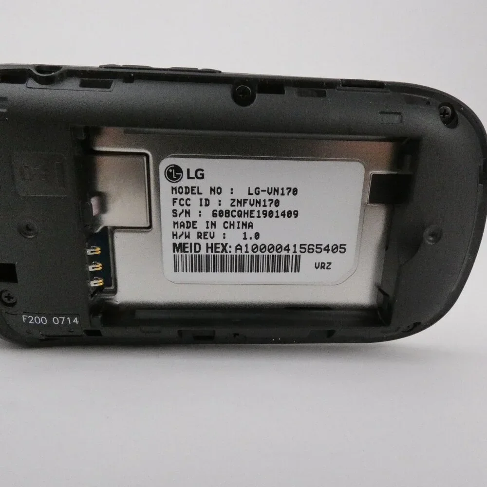 LG VN170 Revere 3 Verizon Flip Cell Phone 128 MB Factory Reset
